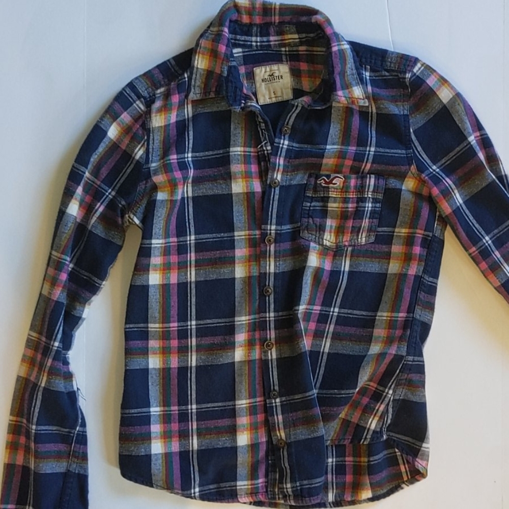 Hollister flannel long sleeve